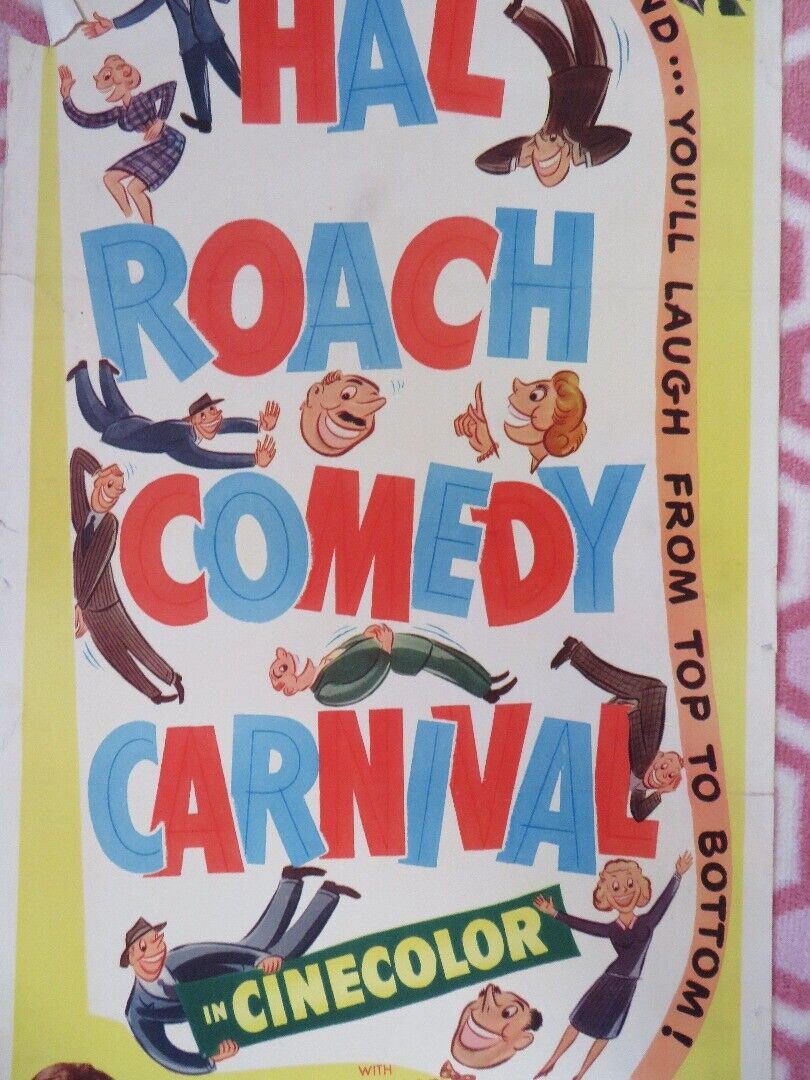 HAL ROACH COMEDY CARNIVAL US INSERT (14"x 36") POSTER WALTER ABEL MARGOT GRAHAME