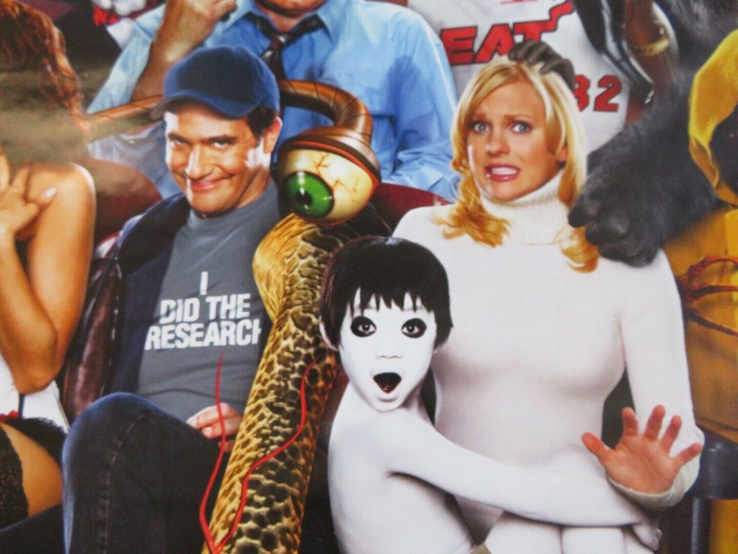 SCARY MOVIE 4 ONE SHEET ROLLED POSTER DAVID ZUCKER ANNA FARIS 2006