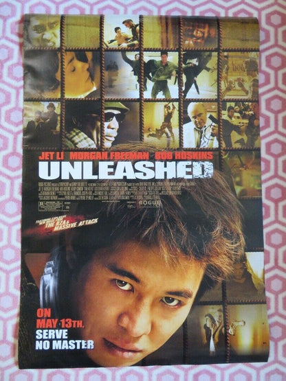 UNLEASHED ONE SHEET ROLLED POSTER  JET LI MORGAN FREEMAN BOB HOSKINS 2005