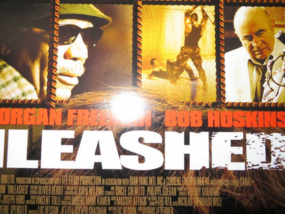 UNLEASHED ONE SHEET ROLLED POSTER  JET LI MORGAN FREEMAN BOB HOSKINS 2005