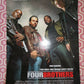 FOUR BROTHERS  ONE SHEET ROLLED POSTER  MARK WAHLBERG TYRESE GIBSON 2005