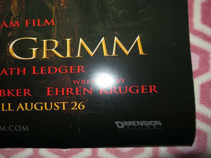 BROTHERS GRIMM ONE SHEET ROLLED POSTER JANNA RUST TERRY GILLIAM 2005