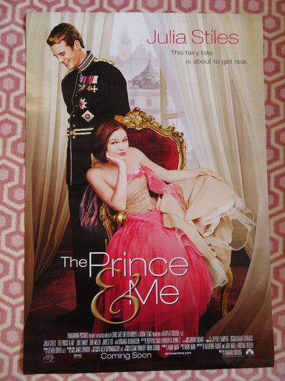 THE PRINCE & ME ONE SHEET ROLLED POSTER JULIA STILES LUKE MABLY 2004