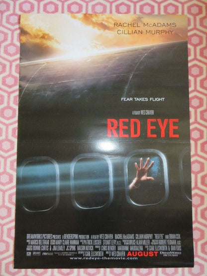 RED EYE  ONE SHEET ROLLED POSTER WES CRAVEN CILLIAN MURPHY 2005