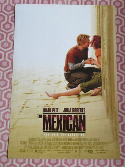 THE MEXICAN  US ONE SHEET ROLLED POSTER BRAD PITT JULIA ROBERTS 2001