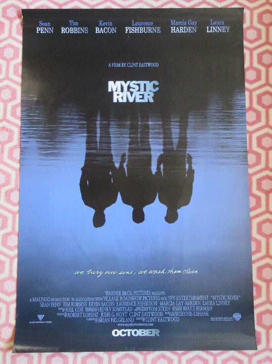 MYSTIC RIVER US ONE SHEET ROLLED SEAN PENN TIM ROBBINS CLINT EASTWOOD 2003