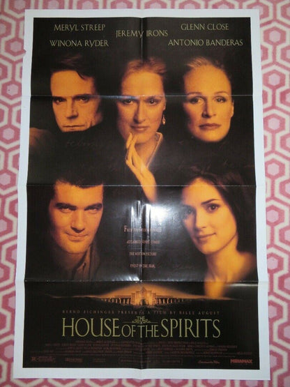 HOUSE OF THE SPIRITS  US ONE SHEET POSTERMERYL STREEP GLENN CLOSE 1993