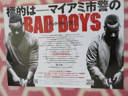 BAD BOYS FOR LIFE JAPANESE CHIRASHI (B5) POSTER WILL SMITH MARTIN LAWRENCE 2020