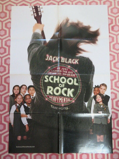 SCHOOL OF ROCK US ONE SHEET POSTER JACK BLACK 2003