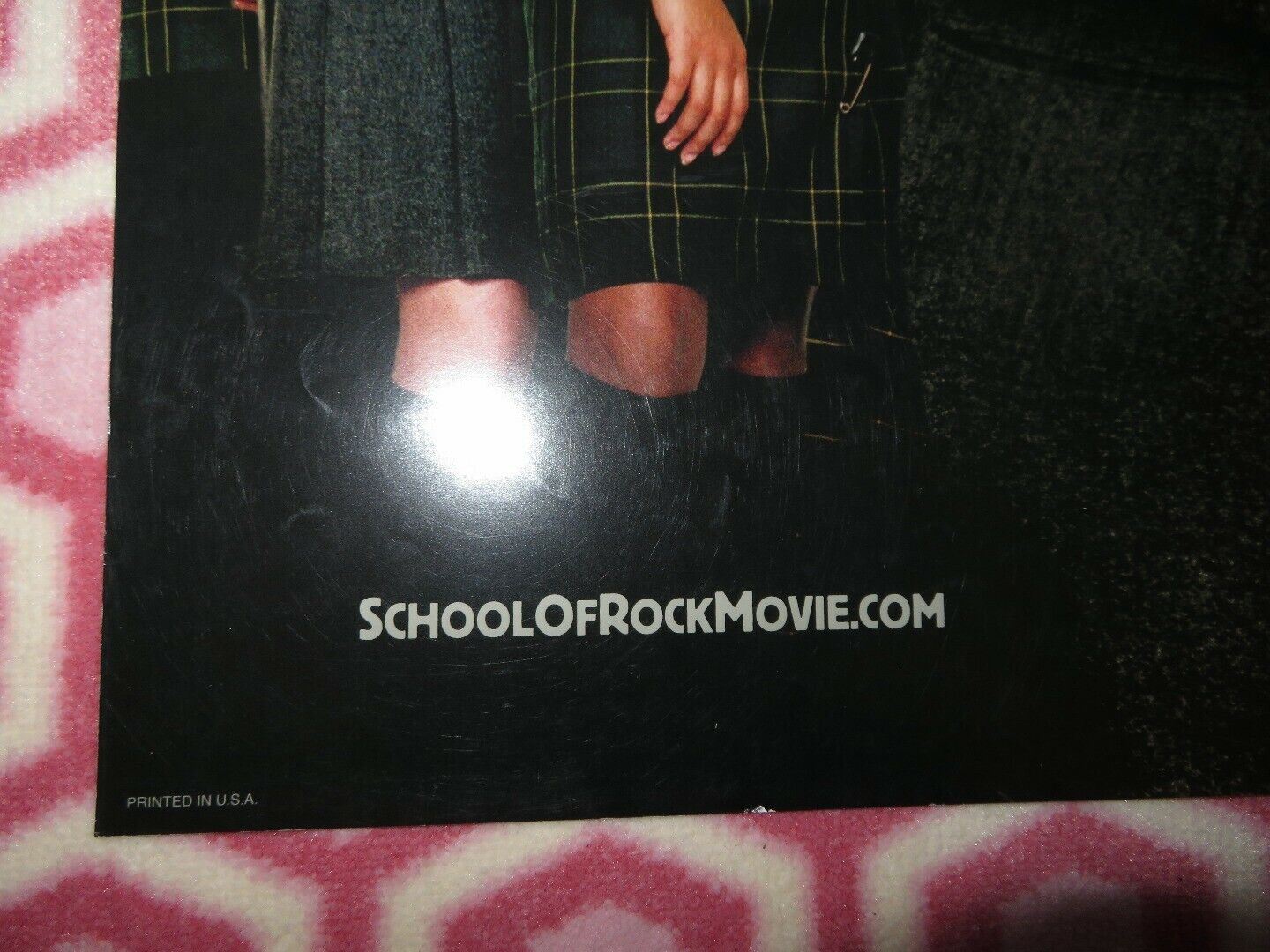 SCHOOL OF ROCK US ONE SHEET POSTER JACK BLACK 2003