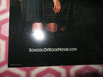 SCHOOL OF ROCK US ONE SHEET POSTER JACK BLACK 2003