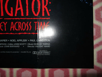 THE NAVIGATOR:AN ODYSSEY ACROSS TIME VIDEO POSTER FOLDED B LYONS C HAYWOOD '89