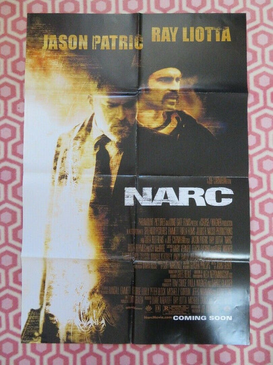 NARC US ONE SHEET POSTER JASON PATRIC RAY LIOTTA 2002