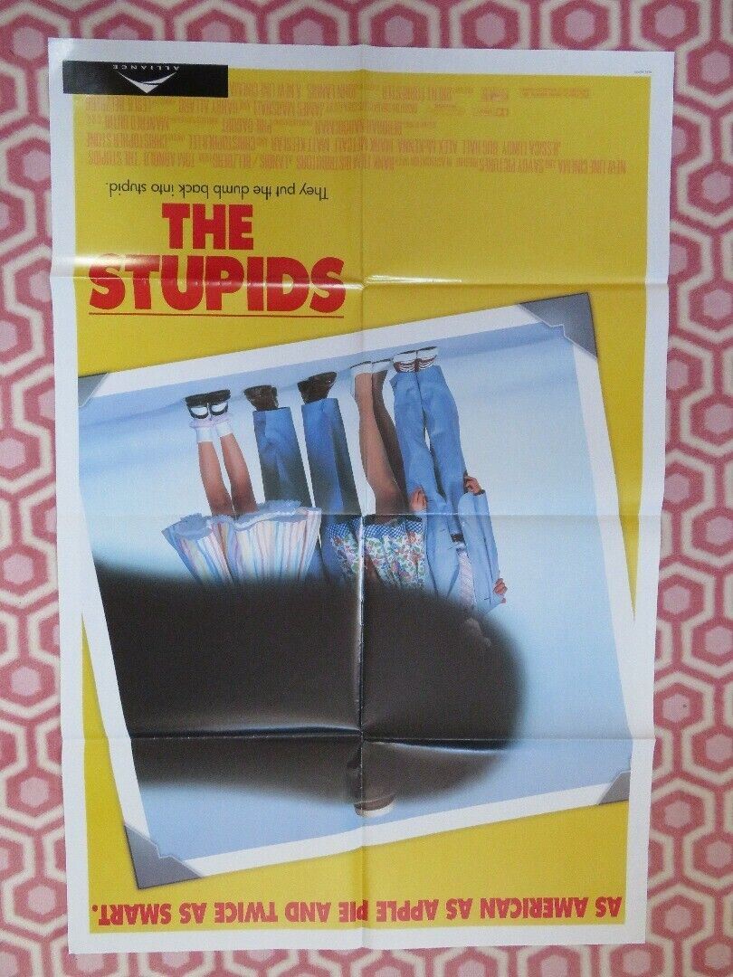 THE STUPIDS  US ONE SHEET POSTER TOM ARNOLD JESSICA LUNDY 1996