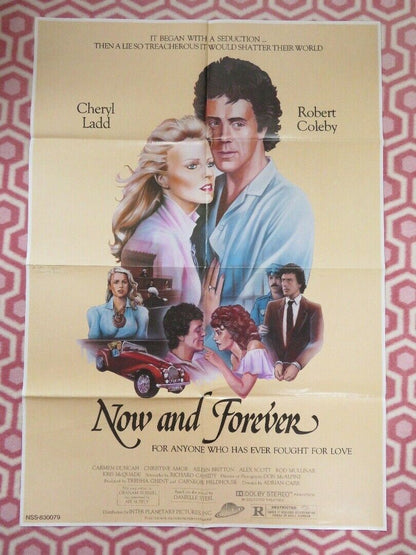 NOW AND FOREVER US ONE SHEET POSTER CHERYL LADD ROBERT COLEBY 1983