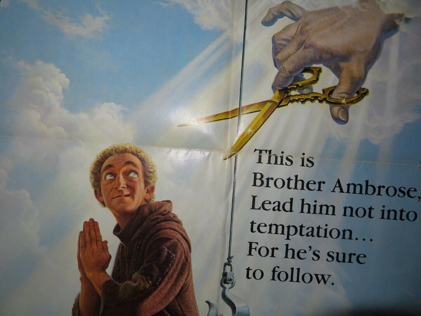 IN GOD WE TRUST US ONE SHEET POSTER MARTY FELDMAN  1980