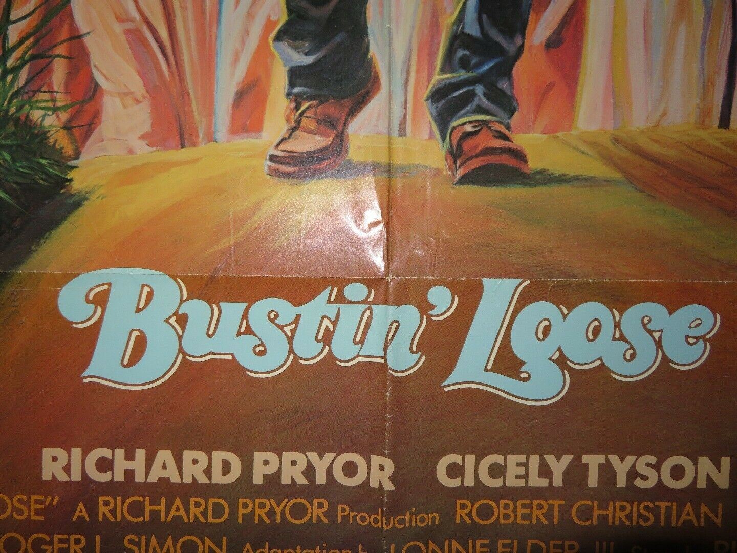 BUSTIN' LOOSE US ONE SHEET  POSTER  CICELY TYSON 1981