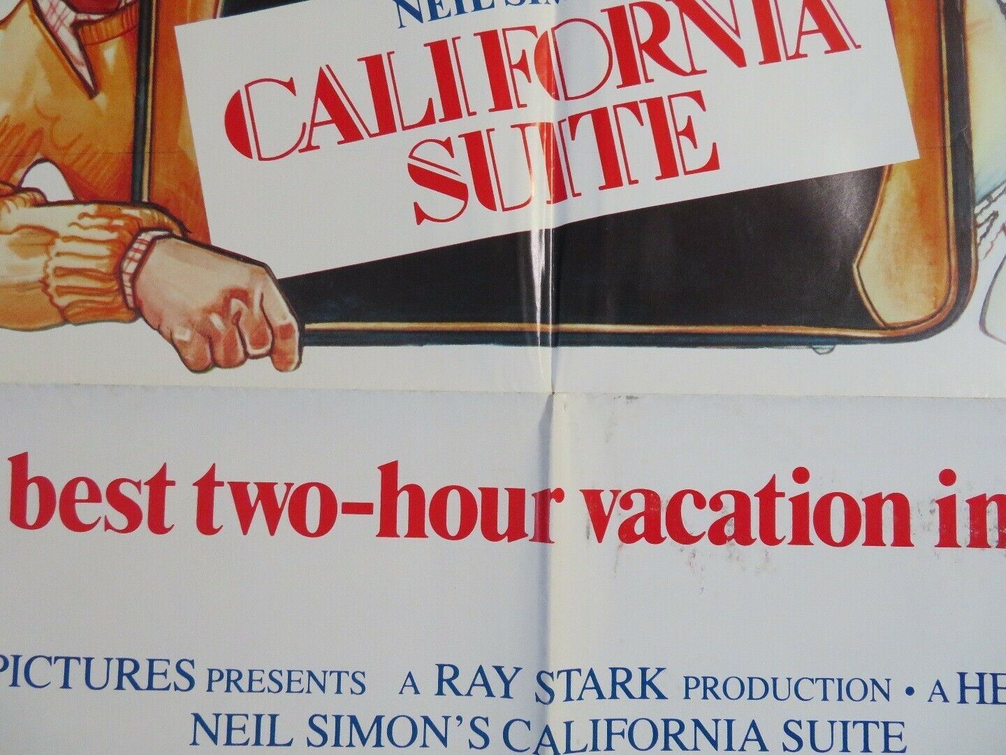 CALIFORNIA SUITE US ONE SHEET POSTER ALDA MICHAEL CAINE 1978