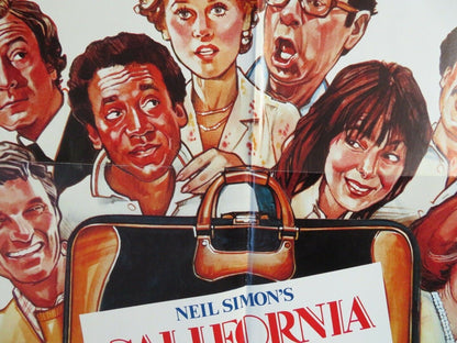 CALIFORNIA SUITE US ONE SHEET POSTER ALDA MICHAEL CAINE 1978