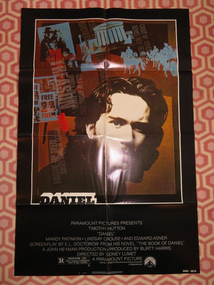 DANIEL US ONE SHEET POSTER TIMOTHY HUTTON 1983