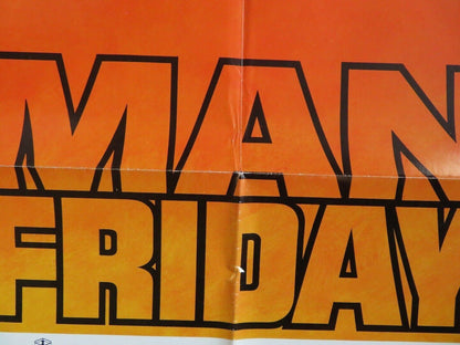 MAN FRIDAY US ONE SHEET POSTER PETER O'TOOLE RICHARD ROUNDTREE 1975