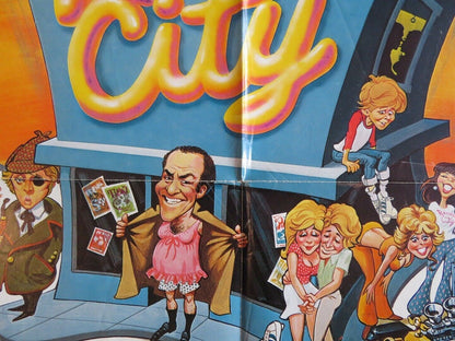 RECORD CITY US ONE SHEET POSTER RUTH BUZZI MICHAEL CALLAN 1977