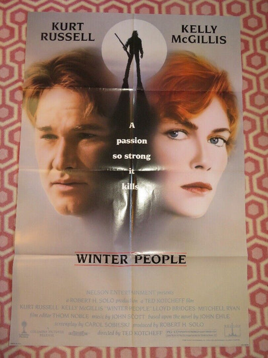 WINTER PEOPLE US ONE SHEET POSTER KURT RUSSELL KELLY MCGILLIS 1989