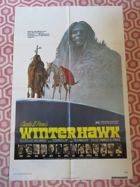 WINTERHAWK US ONE SHEET POSTER MICHAEL DANTE LEIF ERICKSON 1975