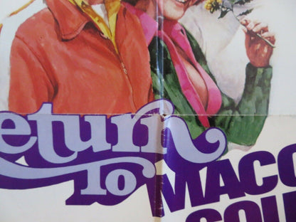 RETURN TO MACON COUNTRY US ONE SHEET POSTER NICK NOLTE DON JOHNSON 1975