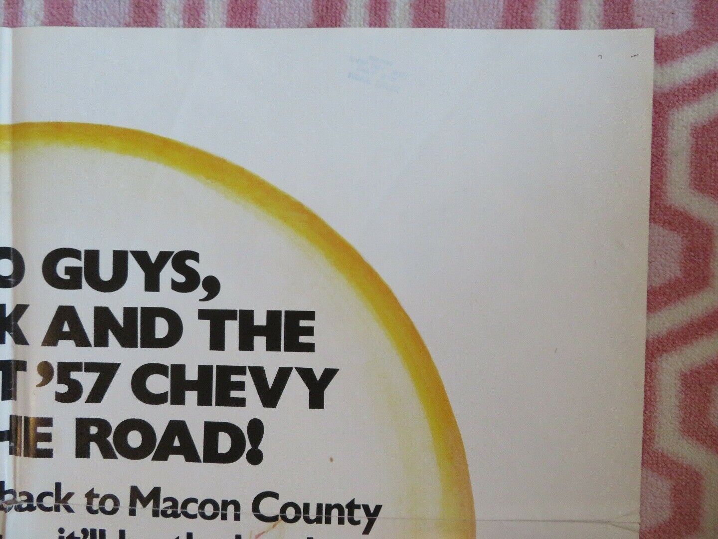 RETURN TO MACON COUNTRY US ONE SHEET POSTER NICK NOLTE DON JOHNSON 1975