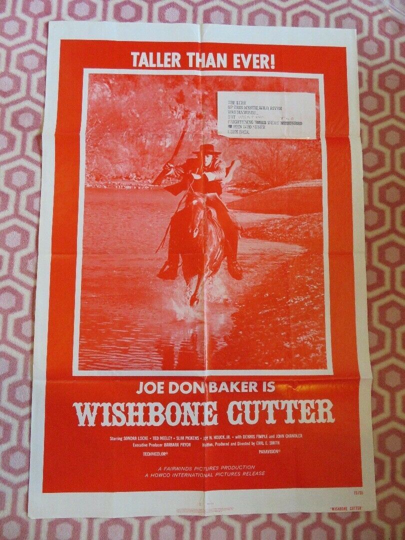 WISHBONE CUTTER US ONE SHEET POSTER JOE DON BAKER SLIM PICKENS 1977