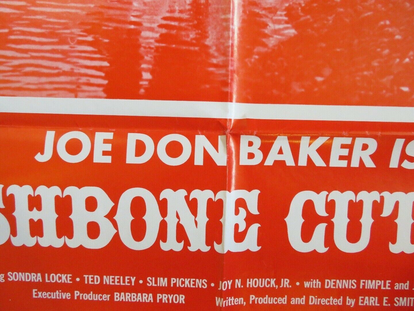 WISHBONE CUTTER US ONE SHEET POSTER JOE DON BAKER SLIM PICKENS 1977