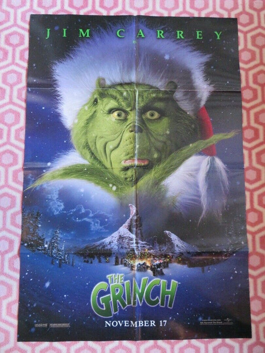 THE GRINCH US ONE SHEET POSTER JIM CARREY 2000