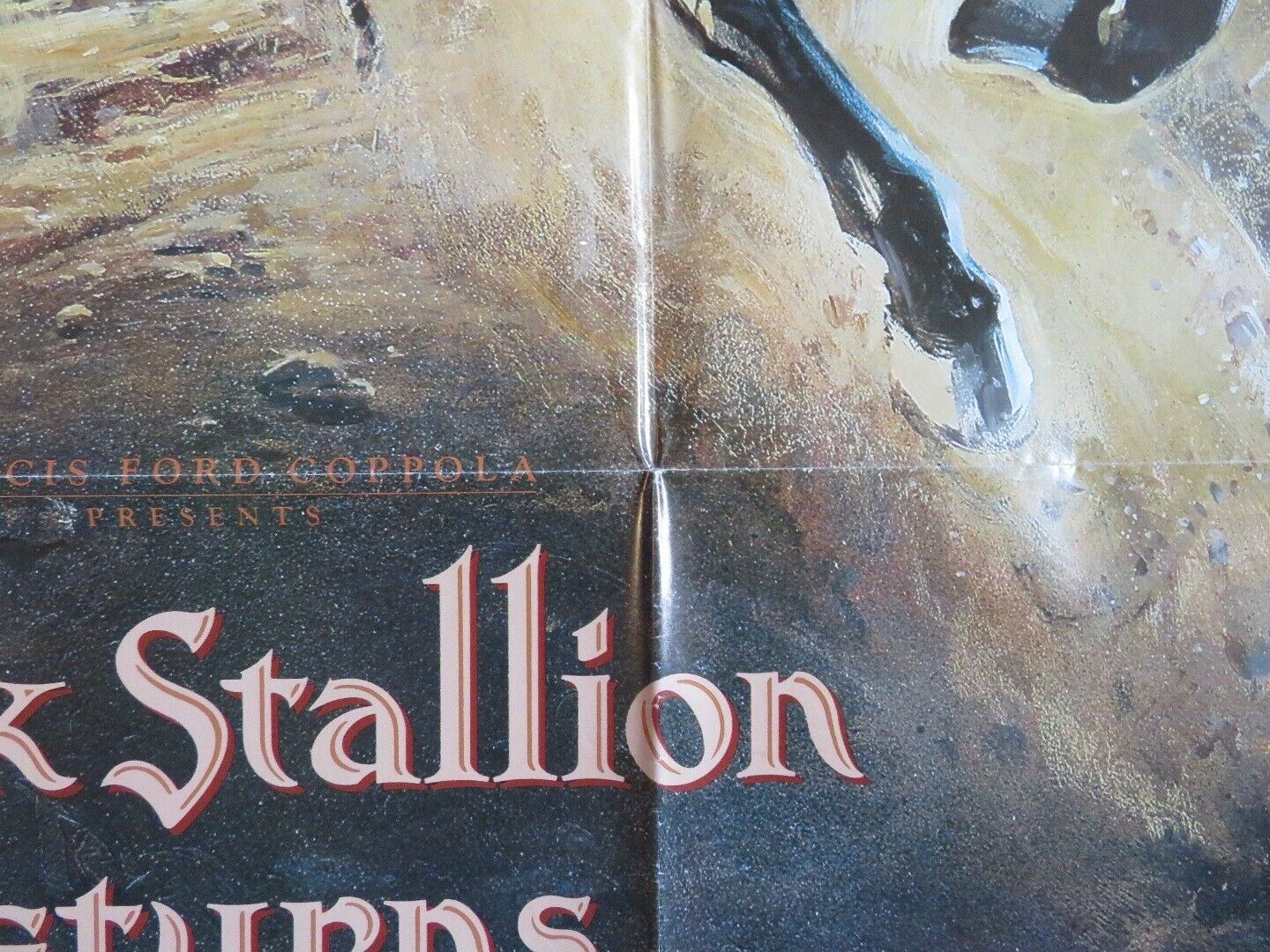 BLACK STALLION RETURNS US ONE SHEET POSTER KELLY RENO TERI GARR 1983