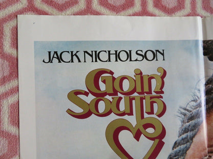 GOIN' SOUTH US ONE SHEET POSTER JACK NICHOLSON JOHN BELSHI 1978