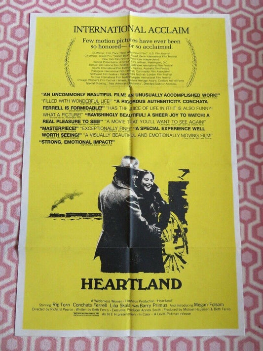 HEARTLAND  US ONE SHEET POSTER L HENRIKEN  RIP TORN CONCHATA FERRELL 1979