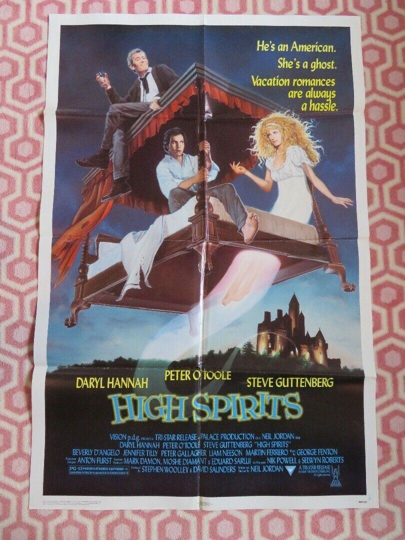 HIGH SPIRITS US ONE SHEET POSTER DARYL HANNAH PETER O'TOOLE 1988