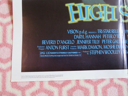 HIGH SPIRITS US ONE SHEET POSTER DARYL HANNAH PETER O'TOOLE 1988