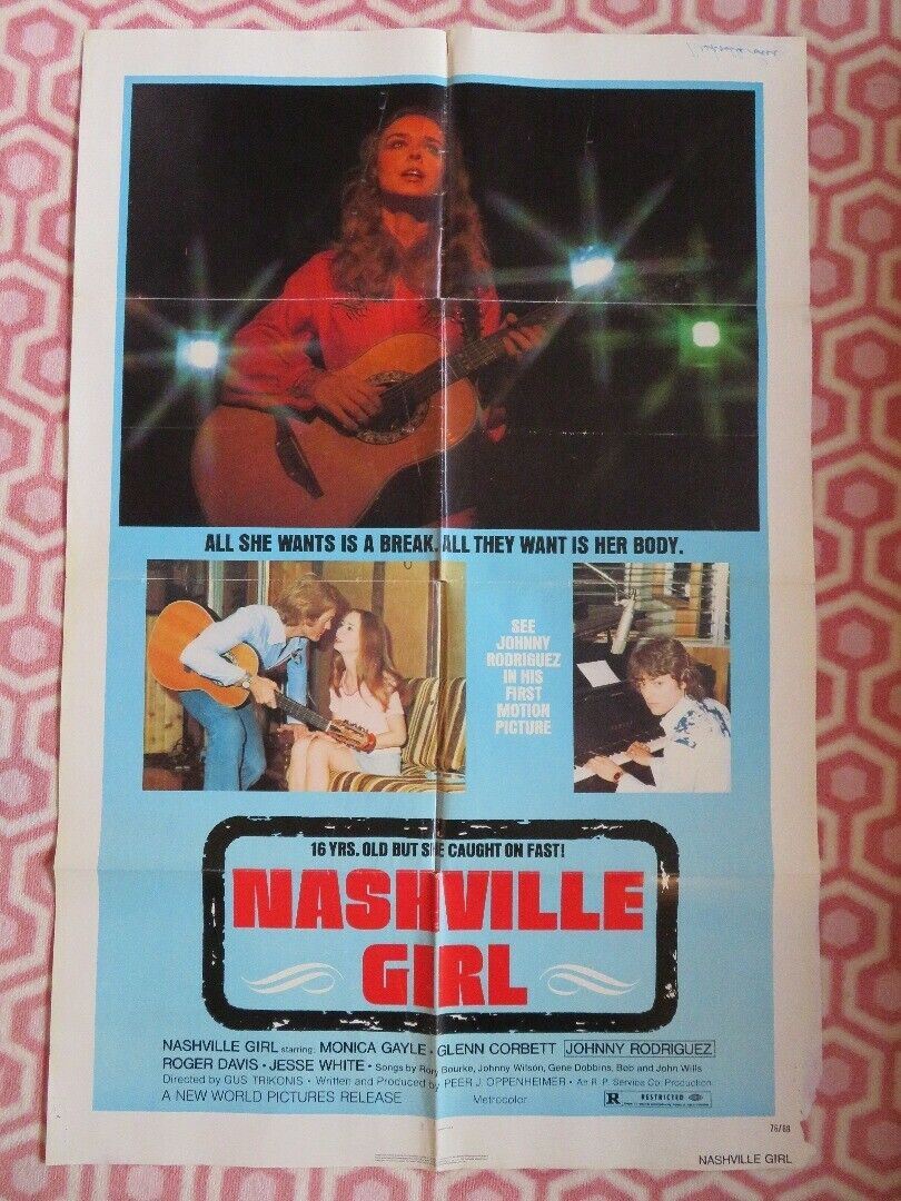 NASHVILLE GIRL US ONE SHEET POSTER MONICA GAYLE GLENN CORBETT 1976