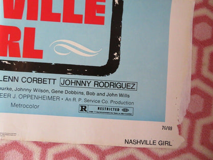 NASHVILLE GIRL US ONE SHEET POSTER MONICA GAYLE GLENN CORBETT 1976