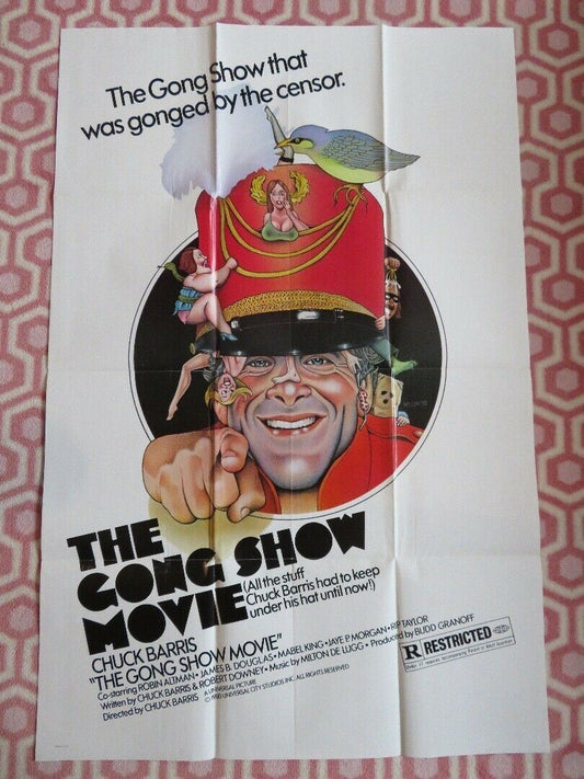 GONG SHOW MOVIE US ONE SHEET POSTER CHUCK BARRIS 1980