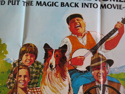 THE MAGIC OF LASSIE  US ONE SHEET POSTER MICKEY ROONEY JAMES STEWART 1978