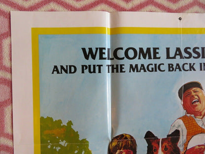 THE MAGIC OF LASSIE  US ONE SHEET POSTER MICKEY ROONEY JAMES STEWART 1978