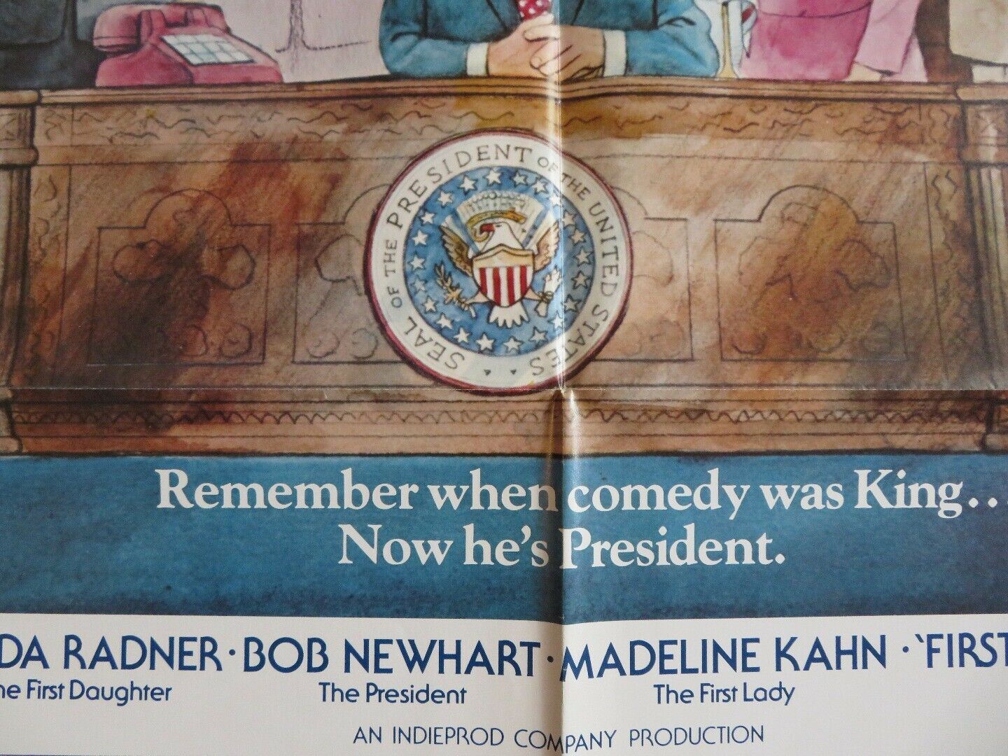 FIRST FAMILY TEASER  US ONE SHEET POSTER GILDA RADNER BOB NEWHART 1980