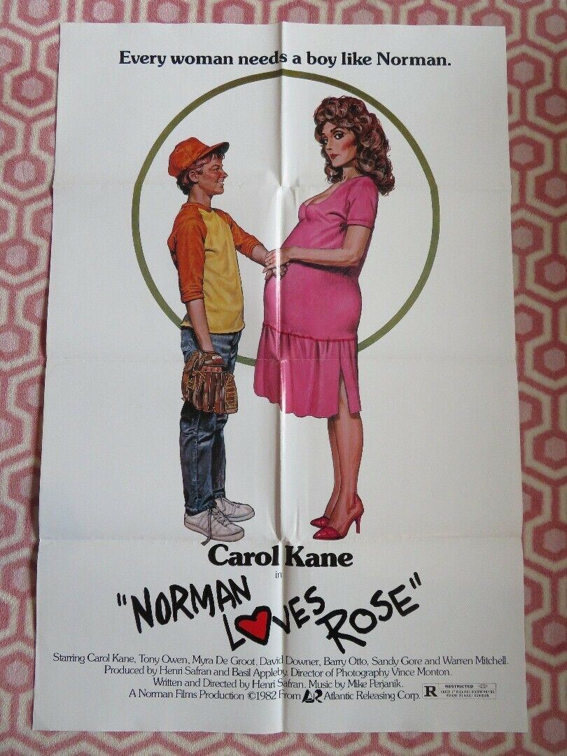 NORMAN LOVES ROSE  US ONE SHEET POSTER CAROL KANE TONY OWEN 1982