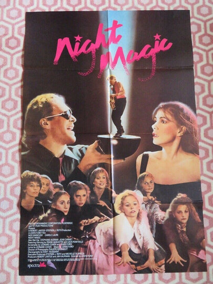 NIGHT MAGIC US ONE SHEET POSTER NICK MANCUSO CAROLE LAURE 1985