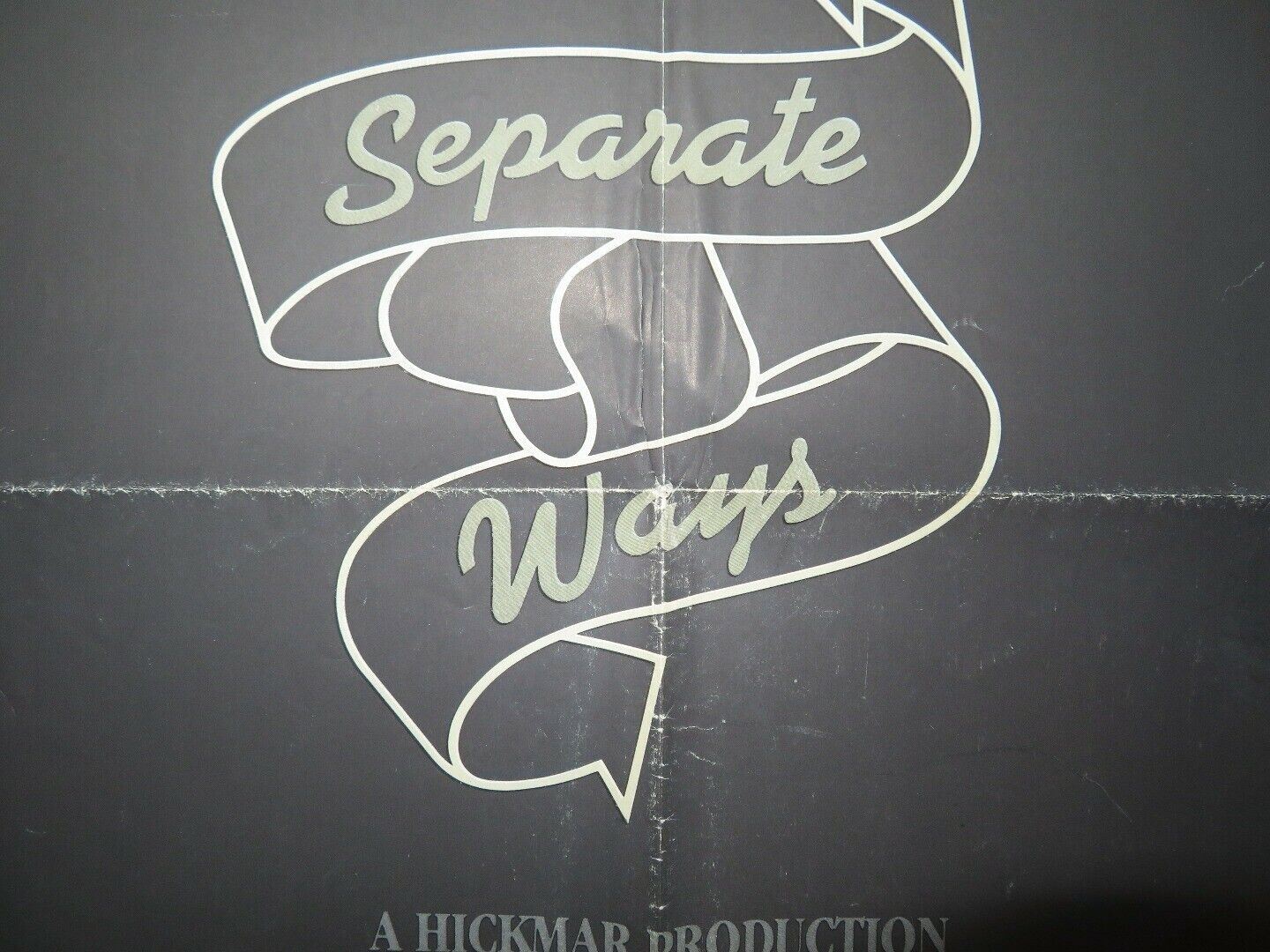 SEPARATE WAYS US ONE SHEET POSTER KAREN BLACK TONY LO BIANCO 1981