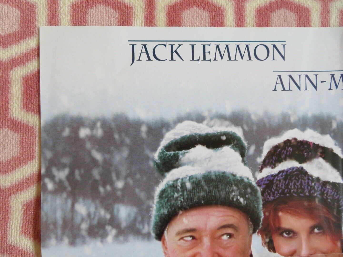 GRUMPY OLD MEN  US ONE SHEET POSTER JACK LEMMON WALTER MATTHAU 1993