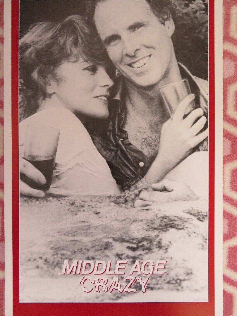 MIDDLE AGE CRAZY STYLE B  US INSERT (14"x 36") POSTER BRUCE DERN ANN-MARGRET '80