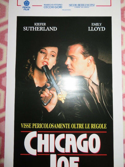 CHICAGO JOE ITALIAN LOCANDINA (27.5"x 13") POSTER KIEFER SUTHERLAND EMILY LLOYD